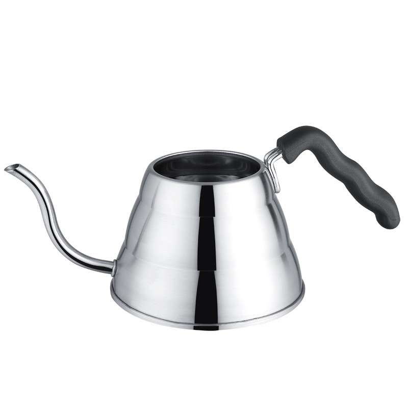 Stainless Steel Hand Drip Pot Coffee & Tea Kettle with