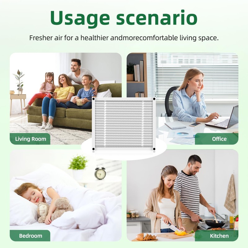 16x20x4 Furnace Filter Replacement MERV 11 Compatible with Honeywell FC100A1003,HVAC