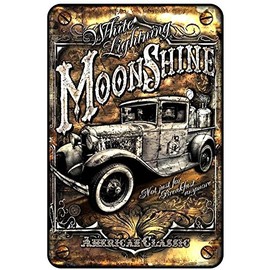 Signs 4 Fun S4S2116 Moonshine Truck Small Parking Sign