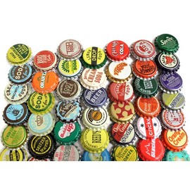 100 Vintage and Vintage Inspired Bottle Caps Random Mix