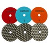 ComeFloor Dry Diamond Polishing Pads 4 Inch 3 Step Buffing