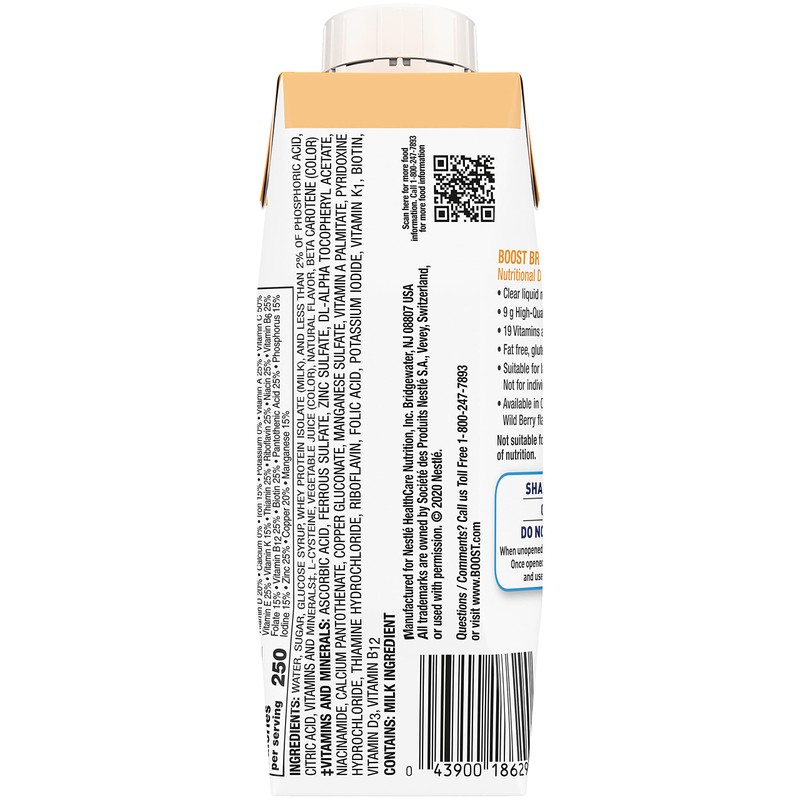 Boost Breeze Nutritional Drink (8 Fl Oz (Pack of 3),