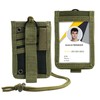 2 in 1 Tactical ID Case with Window, 3 Card