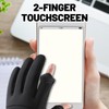 Waterproof Gloves, Touchscreen Fishing Gloves for Men with Flip Cap,