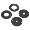 Aluminum Alloy Router Table Insert Plate With Ring For Woodworking