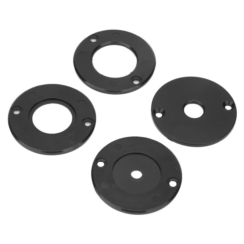 Aluminum Alloy Router Table Insert Plate With Ring For Woodworking