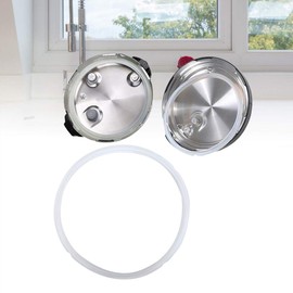 1 pieza de accesorio de anillo de sellado de silicona compatible con Instant Pot 5/6 Qt, 8Qt Herramienta de presión Accesorios de junta de silicona Reemplazo de sellador de goma(8Qt White)