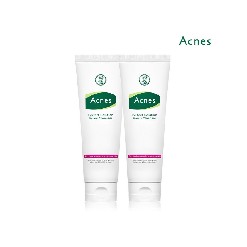 Acnes Perfect Solution Foam Cleanser 125ml x2 / 아크네스 퍼펙트