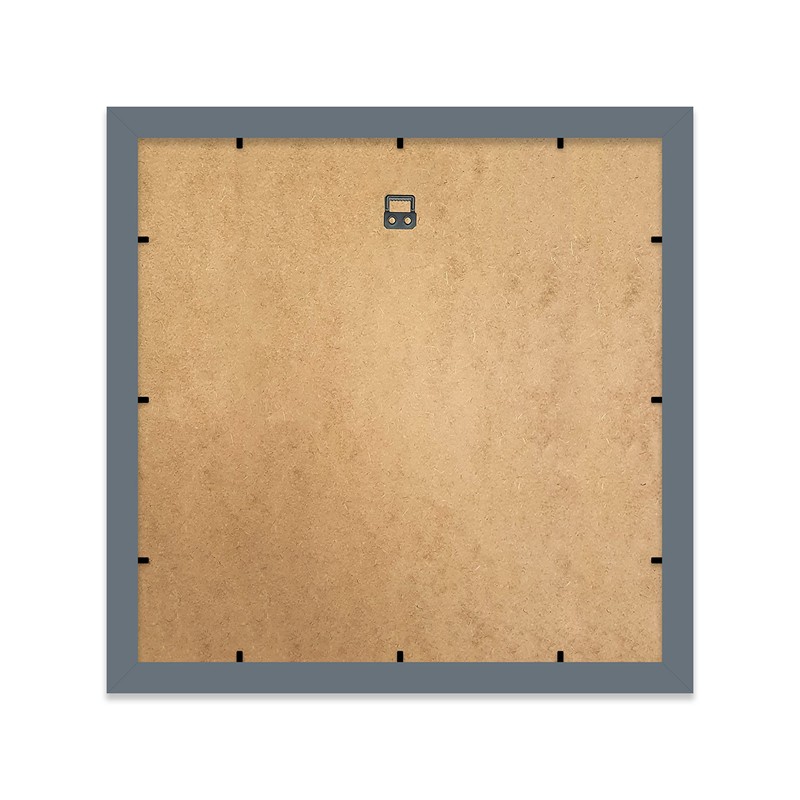 Grey 12-Inch Vinyl Record Picture Frame for LP Album Covers
