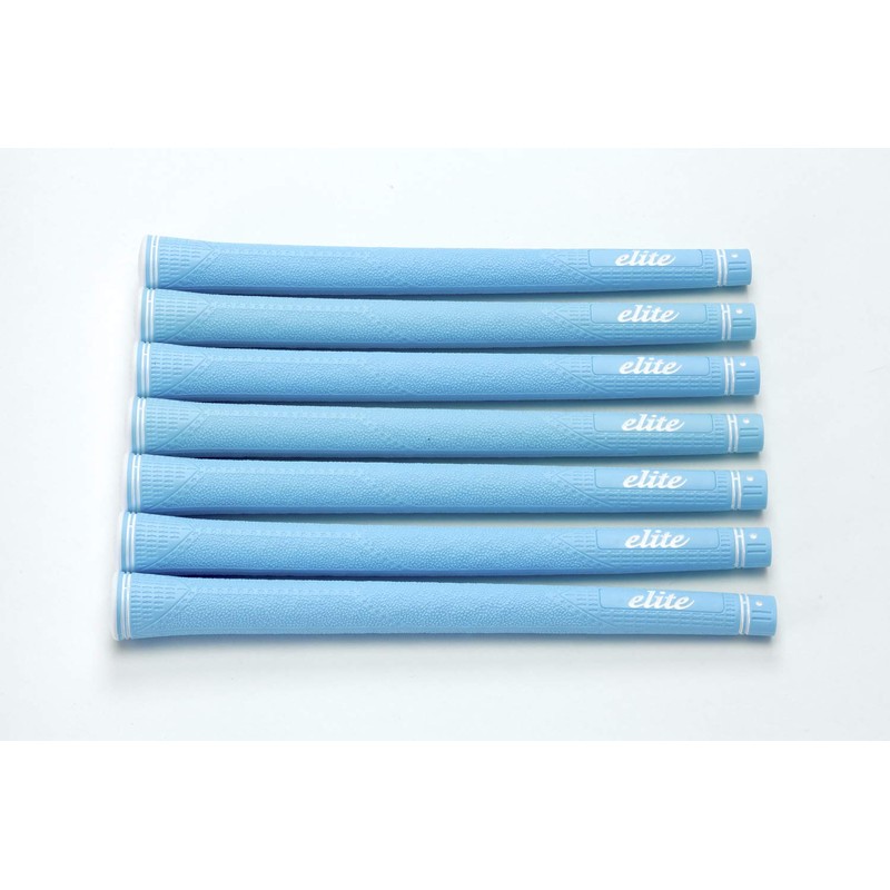Elitegrips (Elitegrips) Golf Grip CX46 7-Piece Set Pearl Light Blue