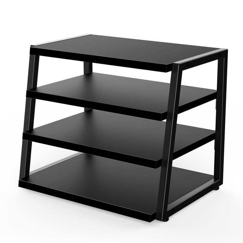Fenge Desk Shelf Organizer, 4 Tier Desktop Shelf, Wood and