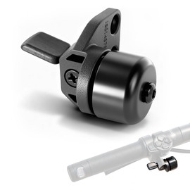 Felixstory Scooter Bell Fit for Ninebot ZT3/ ZT3 Pro/Max G30 / F3 Electric Scooter, Aluminum Alloy, Replacement Bell Accessories