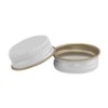 North Mountain Supply - 28-WM-15 28mm White Metal Screw Caps