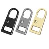 3 Pcs Zipper Pulls Easy Installation Corrosion Resistant Metal Zipper