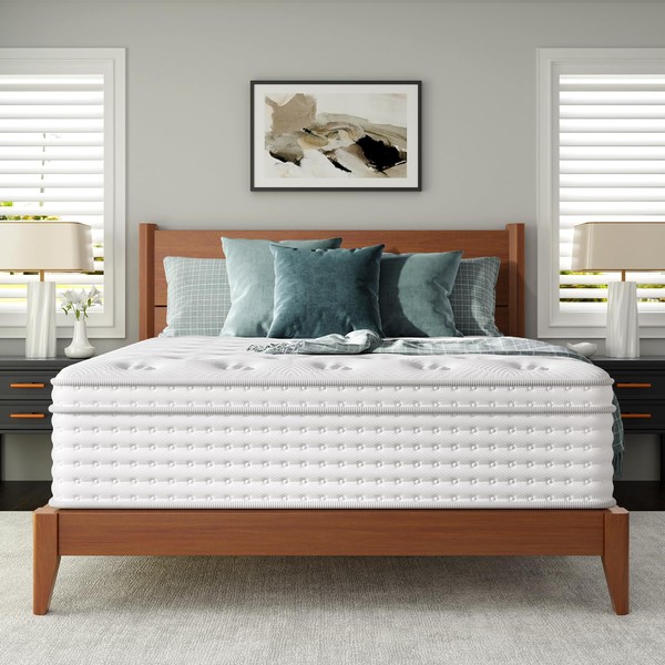 FP FLEXPEDIC Twin Mattress, 10 Inch Cooling Gel Memory Foam