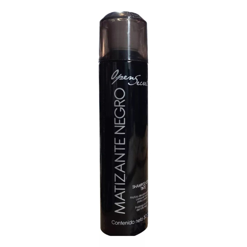 Open Secret Shampoo Matizante Negro Con Tinte Open Secret® 300