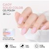 GAOY- Esmalte de uñas en gel rosa bebé, 16 ml,