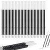 MEXRUMI Pack of 40 Ballpoint Pen Refills 0.7 mm Retractable