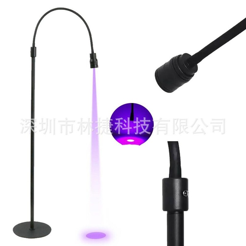 led 속눈썹연장 래쉬 UV 네일샵 5W 라이트 램프 [7 풋스위치]