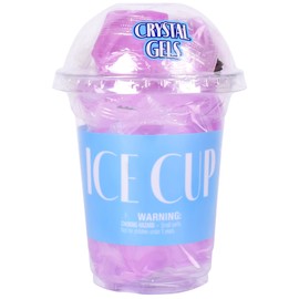 Crystal Gel Cubes, Fidget Sensory Toy Stress Gel Cube, Squishies Anxiety Stress Relief for Adults Kids Children Teens - Receive 1 Pack, 9 Cubes Included, Color Chosen Randomly