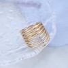 TseanYi Adjustable Wire Wrap Ring Flexible Wrap Around Finger Ring