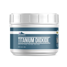 Earthborn Elements Titanium Dioxide (1.5 lb), Naturally Occurring Mineral, DIY Essential