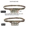 Tactical Fanny Pack Adapter Panel Waist Belt Extension Platform for