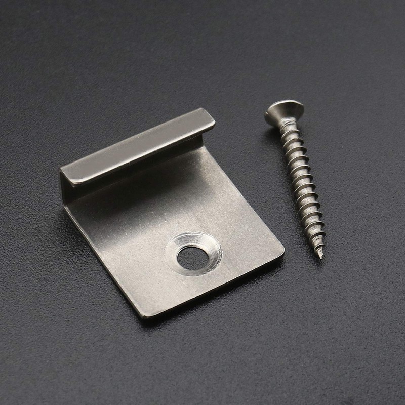 Create idea Decking Start/End Clamp Decking Hidden Starter Closure Board