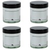 Viva Housewares glass jar with lid in different sizes/quantities, Glass,
