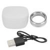 Smart Health Ring Sleep Monitoring Step Counting IP68 Waterproof Rechargeable