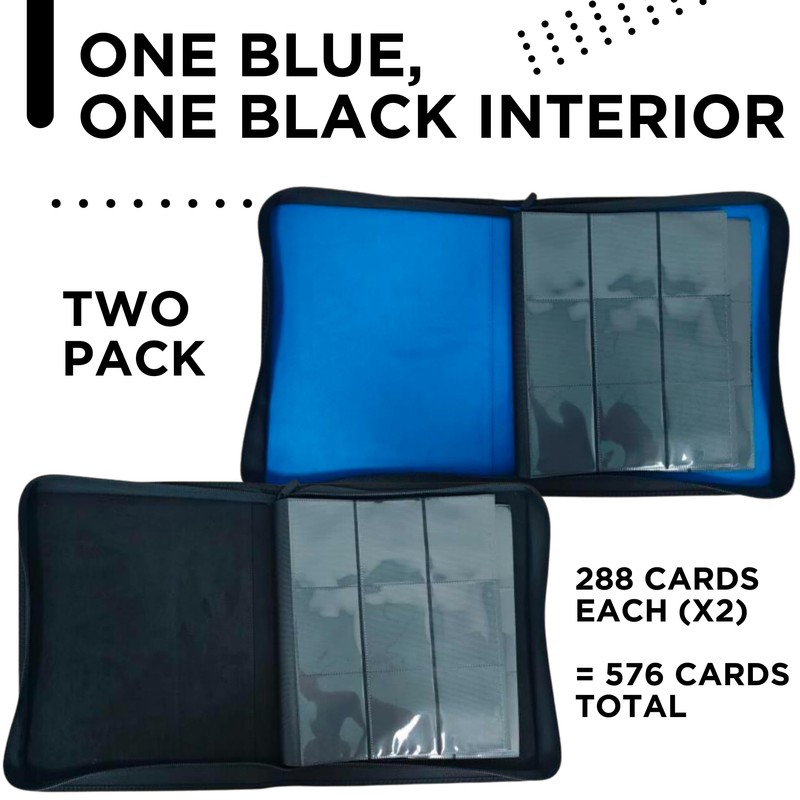 Premium Top Loader Binder for 288 Cards - 9 Pocket