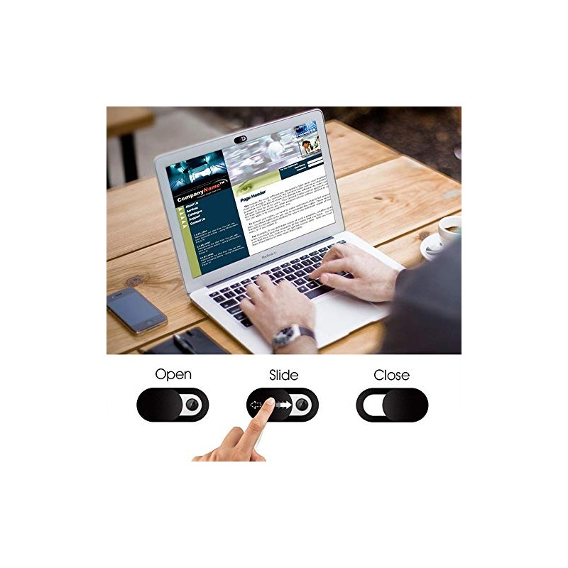 Cubierta de la Cmara Web, Webcam Cover para Computadora Porttil,