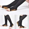 Copper Compression Socks 3 Pairs - Open-Toe Toeless Compression Socks