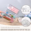8 Pack Bathroom Clear Under Sink Organizers and Storage, Acrylic