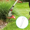 FUNFANG 10Pcs Machine Trimming Blades Replacement Stainless Steel Trimmer Grass