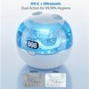 Ultrasonic Retainer Cleaner Machine with Digital Timer, 45kHz Deep Cleaning