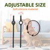 LiRui.R Airtag Protector Silicone Luminous Collar Adjustable Loss Prevention Eye-catching