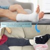 EDWERD Leg Cast Sock Cover for Knee Calf Foot Ankle