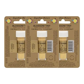 3 x Sugarflair Buttermilk Edible Blossom Tints Food Colour Colouring Dust Powder