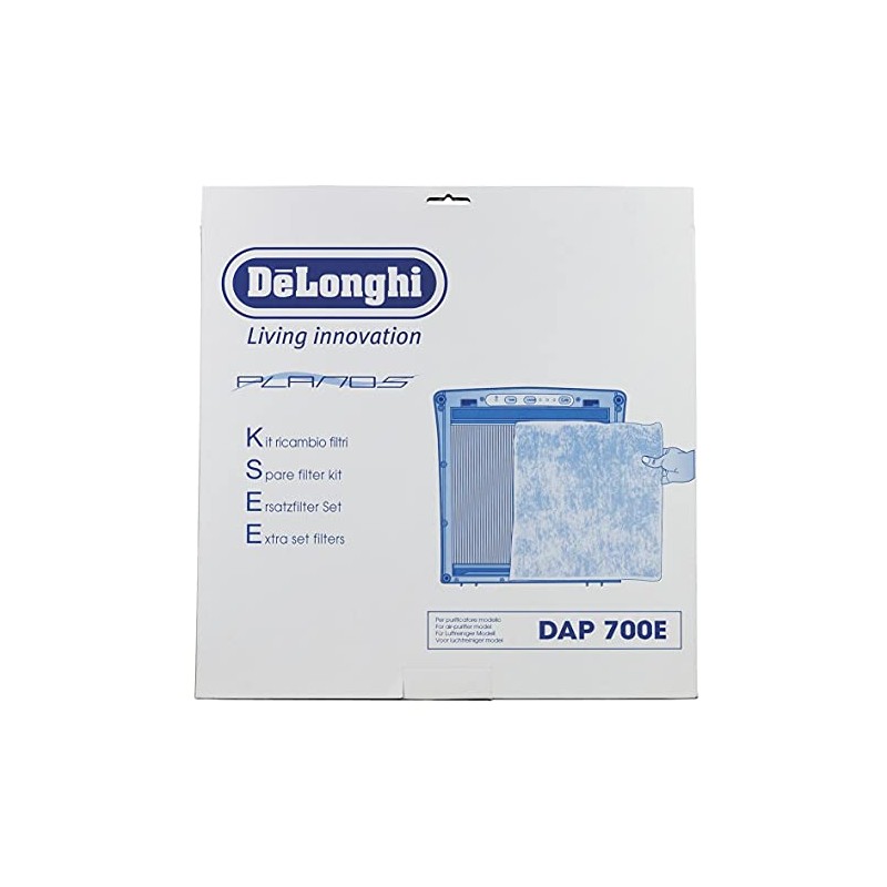 DeLonghi 5537000900 Filter Set, Universal, Black