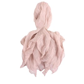 Pack of 6 Fabric Napkins High-Quality Beige Napkins 50 x 50 cm Fabric Napkins Sage Green Washable Fabric Napkins Muslin for Table Decoration Wedding Parties Cafés Restaurants (Pink)