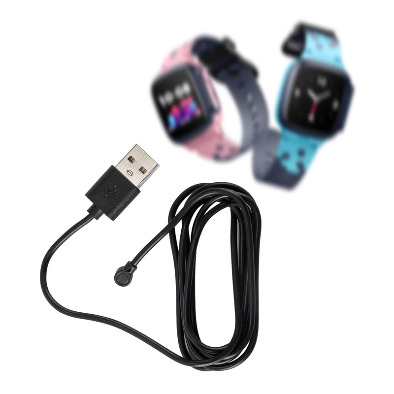 Ausi 2PCS Magnetic Charging Cable 4.0mm Round Port 2Pin Fast