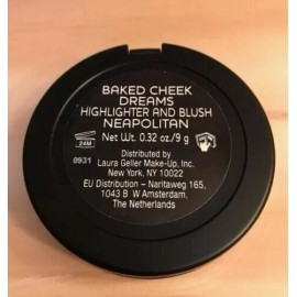 Laura Geller Baked Cheek Dreams Highlighter Blush Neapolitan .32 oz/9g
