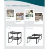 Shantton 2Pack Kitchen Cabinet Shelf Counter Organizer Rack Pantry Storage