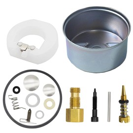 632347 Carburetor Rebuild Float kit for Tecumseh 631951 632019a 631700 Float Bowl Carb Rebuild for Coleman Generator Snowblower 6HP 8HP 10HP HM100 HSMK80 Engine