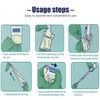 JZRYL Ultrasound Probe Cover - Latex-Free Sterile Disposable Clear, 5
