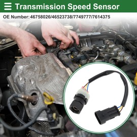 Motoforti 1 Pc No.46758026 Transmission Speed Sensor for FIAT Brava 1.6 16V 1996-2001 Sturdy Car Gear Box VSS Speed Sensor