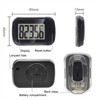 Pedometer with Lanyard 7 Days Memory Steps Burning Calories Walking
