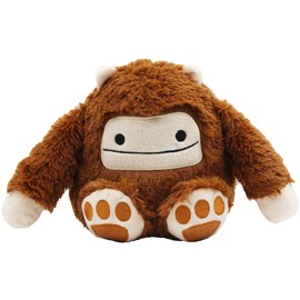 okidg 5.9inch Bigfoot Plush Toy Adorable Big Foot Plushie Cute Monster Stuffed Animal Doll (5.9inch, Brown)
