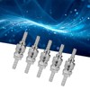 5 Sets Air Coupling Air Coupling Air Quick Couplings Coated